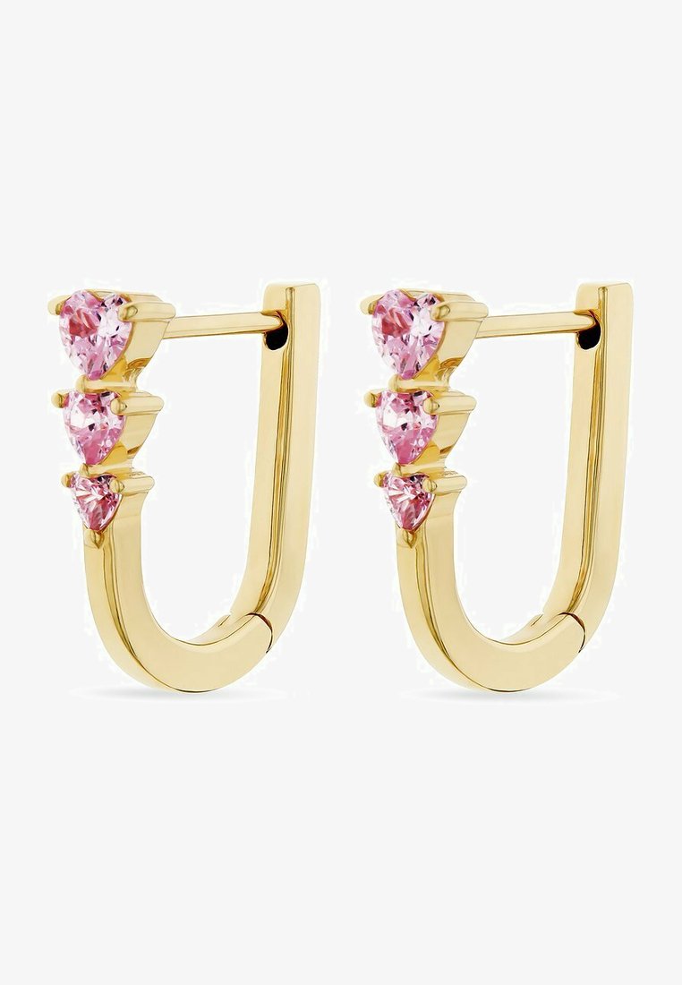 FAVS LITTLE FRIENDS UNISEX-2 ZIRKONIA - Ohrringe - gold-coloured