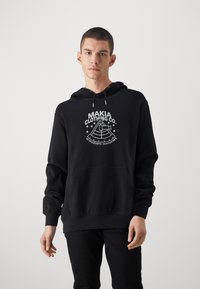 Makia - SEXTANT HOODED UNISEX - Hoodie - black Thumbnail Image 1