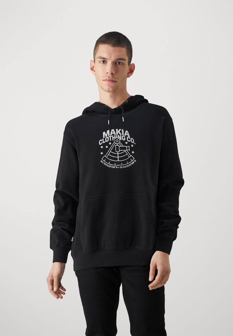 Makia - SEXTANT HOODED UNISEX - Hoodie - black, Enlarge