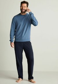 Next LIGHTWEIGHT CREW NECK - REGULAR FIT
 - Melegítőfelső - blue