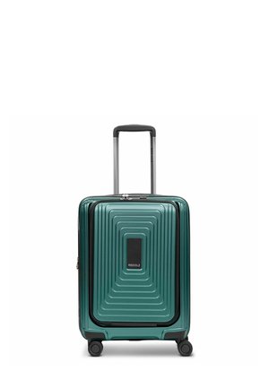 ESSENTIALS KABINEN LAPTOPFACH MIT DEHNFALTE - Trolley - pearl-green metallic