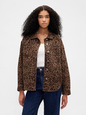 Chaqueta vaquera - animal print