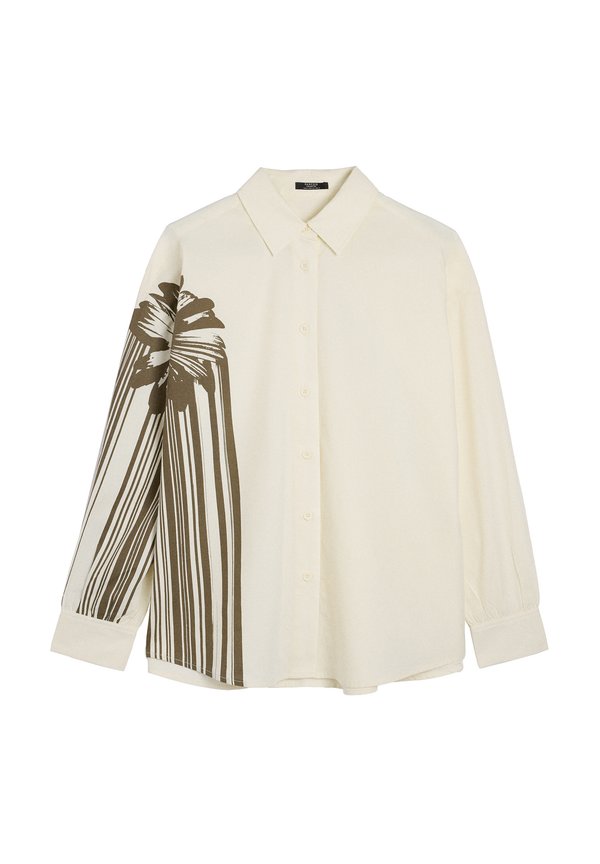 Button-down blouse - bright beige4