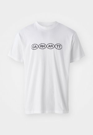 Carhartt WIP BUMPER  - T-shirts print - white/black