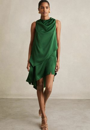 Reiss REGULAR FIT-ELOISE DRAPE NECK LAYERED  - Cocktail dress / Party dress - green