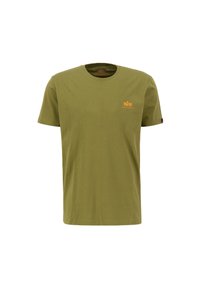 SMALL LOGO - T-shirts - moss green