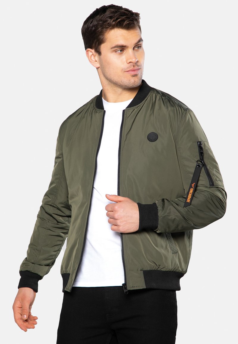 Threadbare - RASEN - Chaquetas bomber - khaki, Ampliar