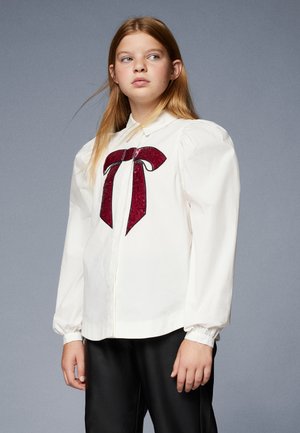 Button-down blouse - off-white