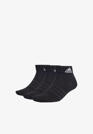 THIN AND LIGHT SPORTSWEAR ANKLE 6 PAIRS - Chaussettes - black white