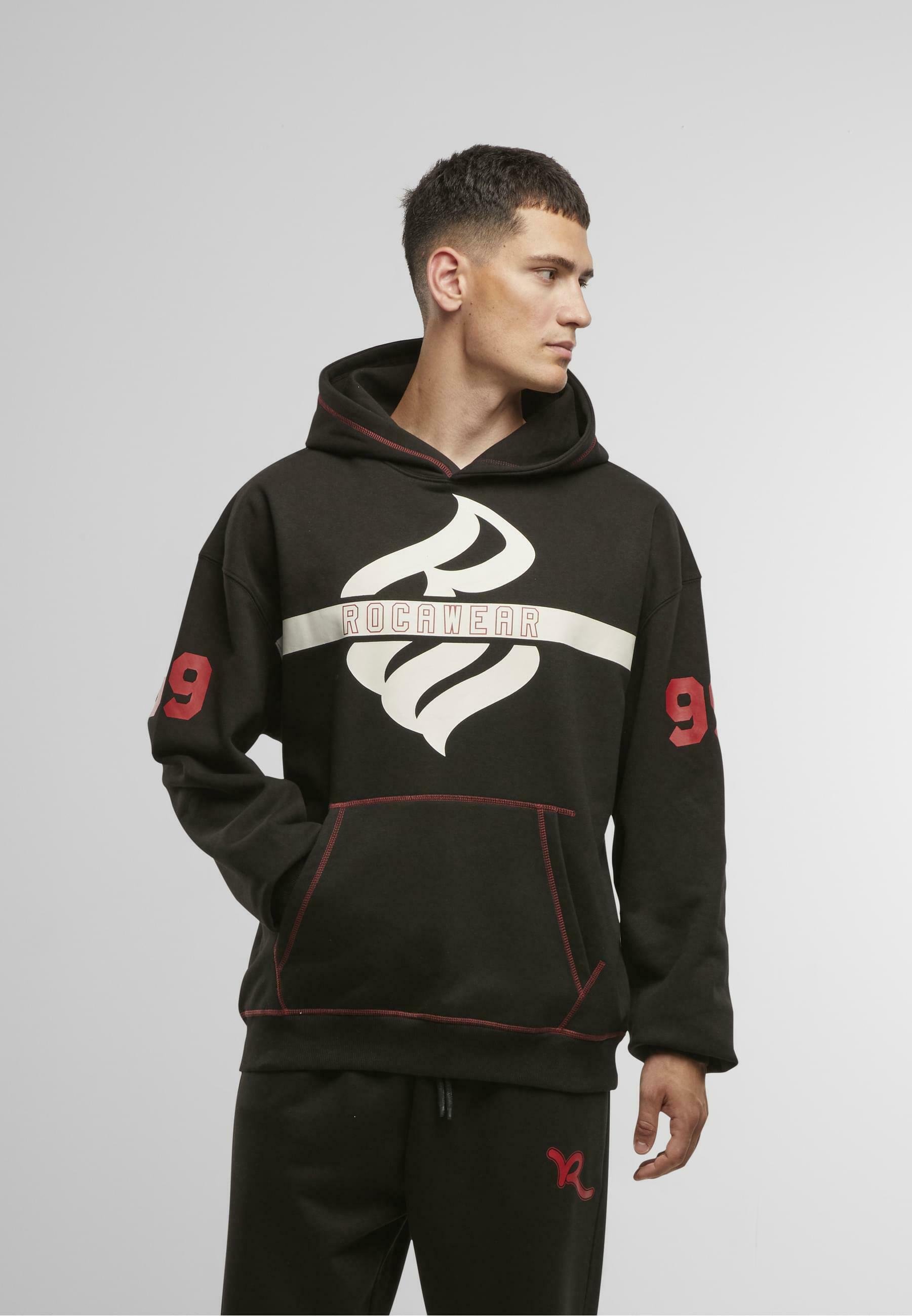 Rocawear Hoodie - jet black/black - Zalando