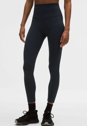 WUNDER TRAIN NO LINE HIGH-RISE 63CM - Tights - true navy