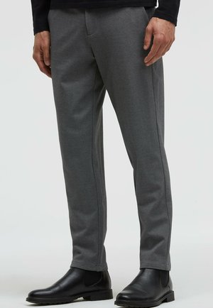 Stoffhose - dark greymelange