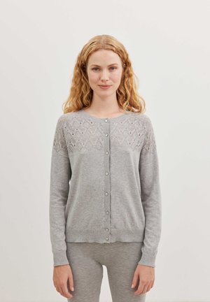 CLARANN - Gilet - grey melange