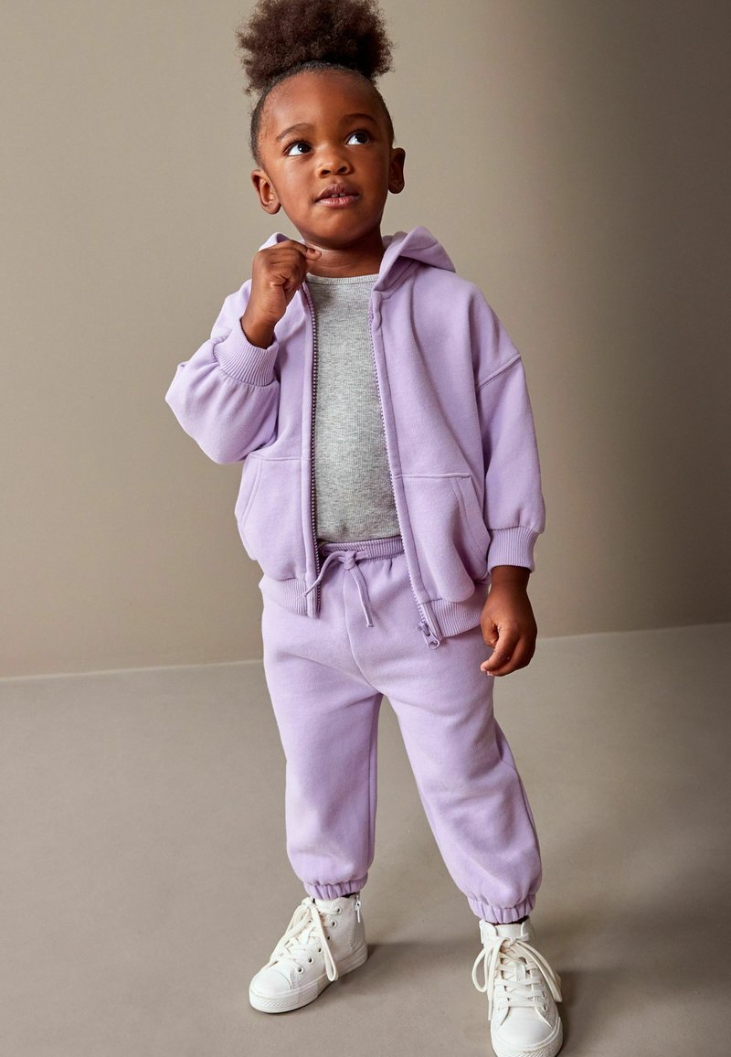 Next Mikina so zipsom - lilac purple