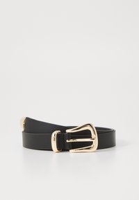 LEATHER UNISEX - Vyö - black
