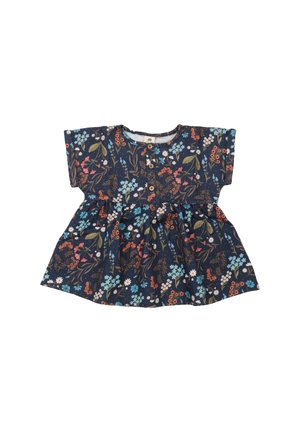 FLORAL - Shirt dress - dunkel blau