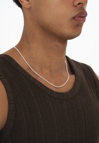 Common Lines MINI CABLE NECKLACE UNISEX - Kaelakee - silberfarben