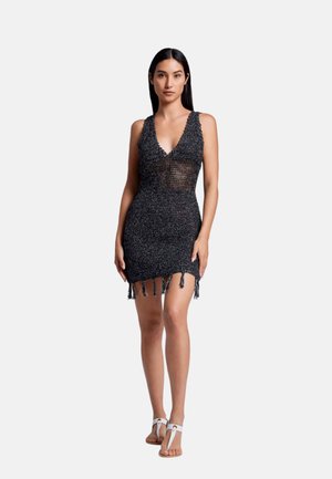 Abito in maglia - nero