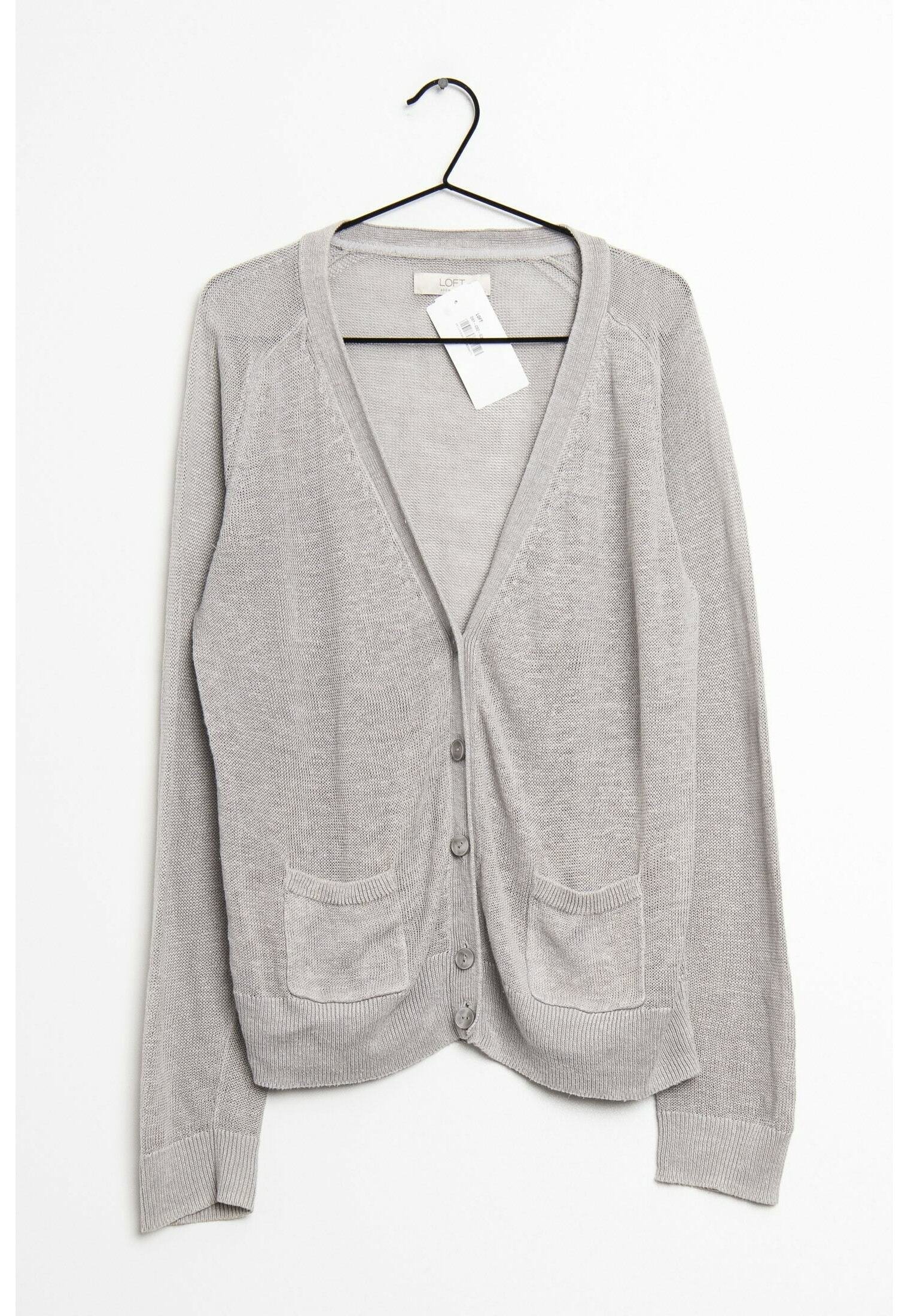 loft grey cardigan
