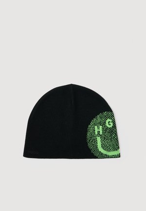 BEANIE UNISEX - Mütze - black/green