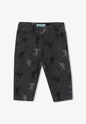 KENZO kids, PANTALON EN DENIM - Jean droit - denim dark grey