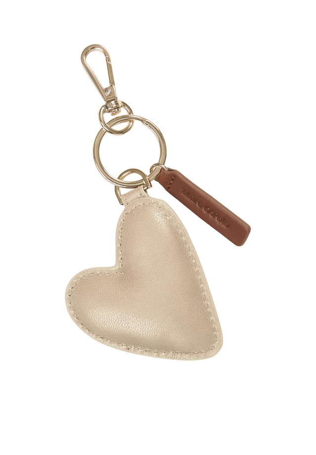 MIT HERZ-ANHÄNGER - Sleutelhanger - summer taupe