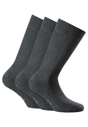 BASIC 3ER PACK - Socken - anthrazit