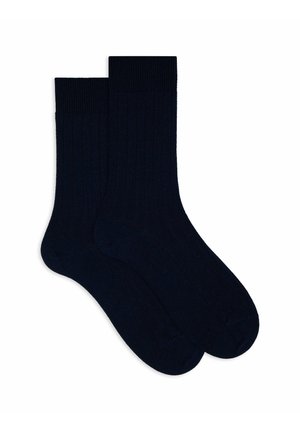 CORTE A TINTA UNITA - Socken - blue/grey