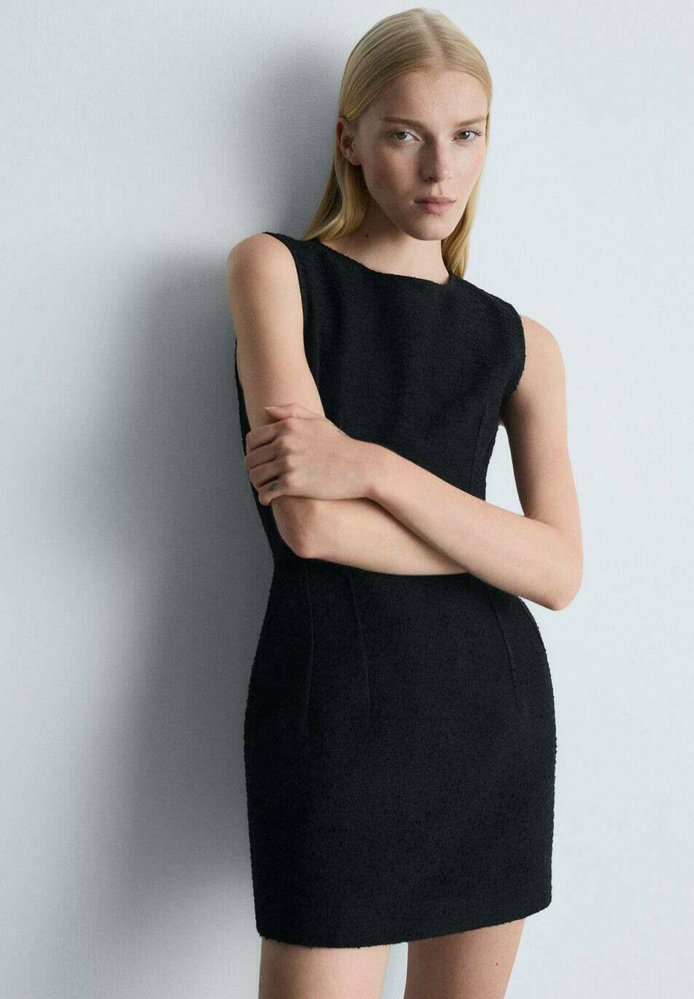 Mango Shift dress - black - Zalando.ie Mango Shift dress - black - Zalando.ie