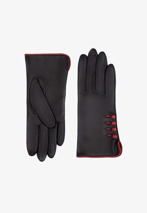 Glove Story CHIARA - Gants - noir rouge
