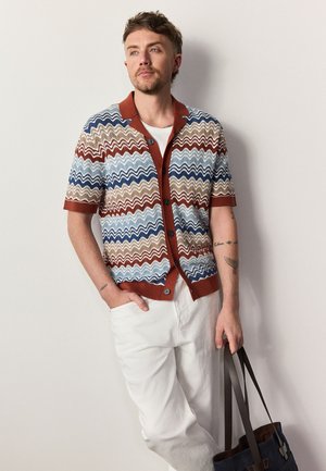 Next, Hemd - coral blue