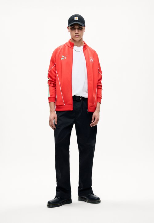 PUMA SWITZERLAND SFV KING ANTHEM JACKET - National team wear - rotgruen — photo 2