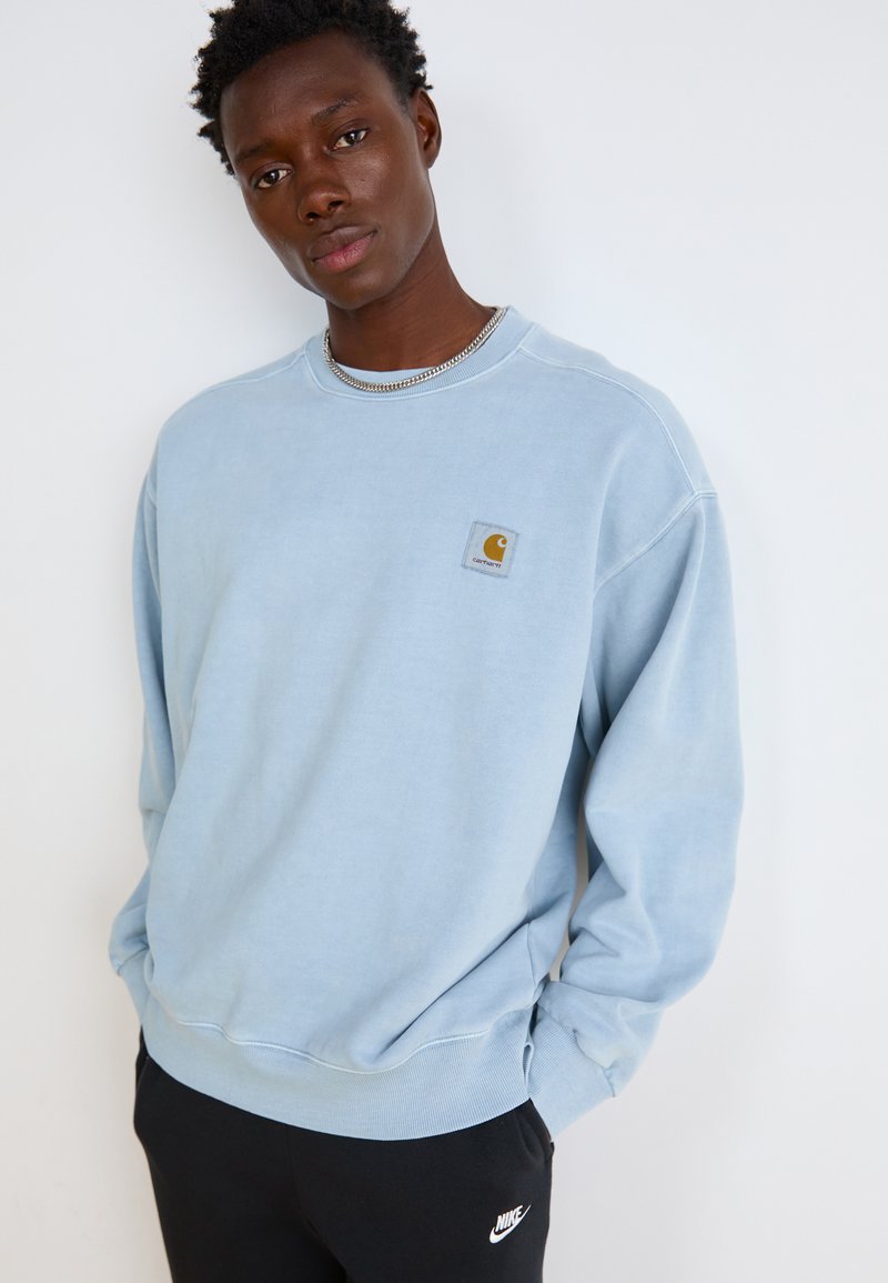 Carhartt WIP VISTA - Sweatshirt - dusty ice garment dyed/light 