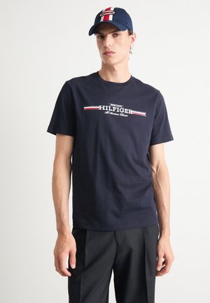 CHEST STRIPE TEE - T-shirt con stampa - desert sky