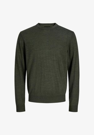 Jack & Jones, Knitted Plain Knitted - Striktrøje - rosin