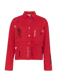 JEANSZ - Chaqueta vaquera - flame scarlet