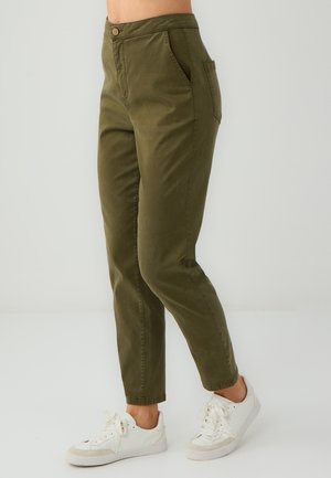 Stoffhose - khaki