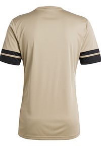 adidas Performance SQUADRA25 SHORT SLEEVE - T-shirt de sport - blanch cargo black warm vanilla