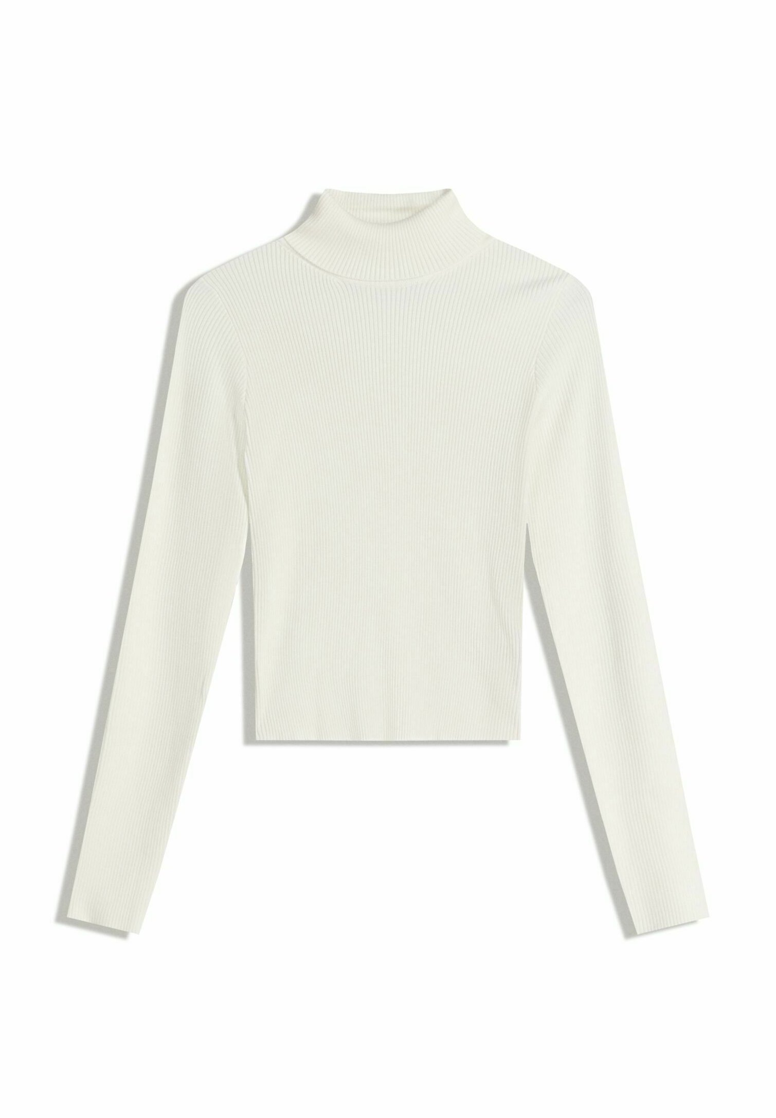 Witte Coltrui Bershka Coltrui Bershka Trui White/wit