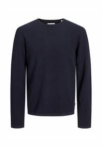 JJEGEORGE CREW NECK - Svetrík - navy blazer