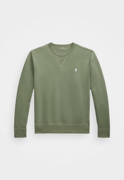 Polo Ralph Lauren MARLED DOUBLE-KNIT SWEATSHIRT - Sweatshirt - cargo green