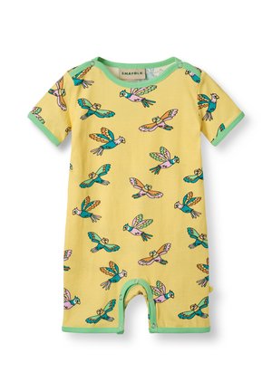 Småfolk SHORT-SLEEVED WITH PARROTS - Body - custard