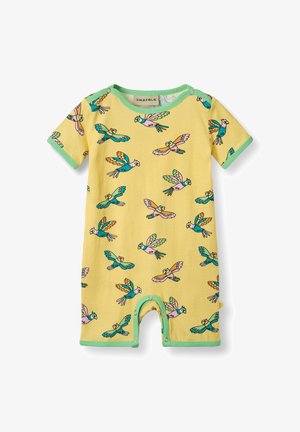 Småfolk SHORT-SLEEVED WITH PARROTS - Body - custard