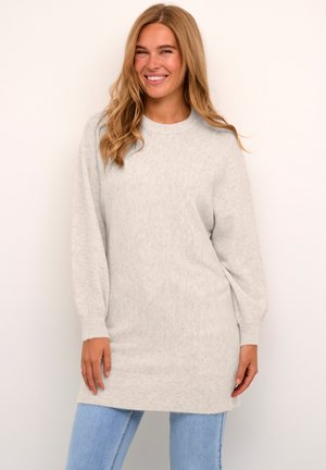 KARACHEL  - Robe pull - feather gray