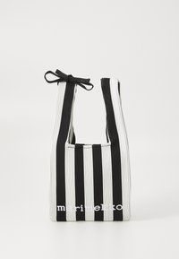 MINI TOTE MERIROSVO - Håndtasker - black/off white