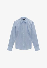 Selected, mid blue stripe