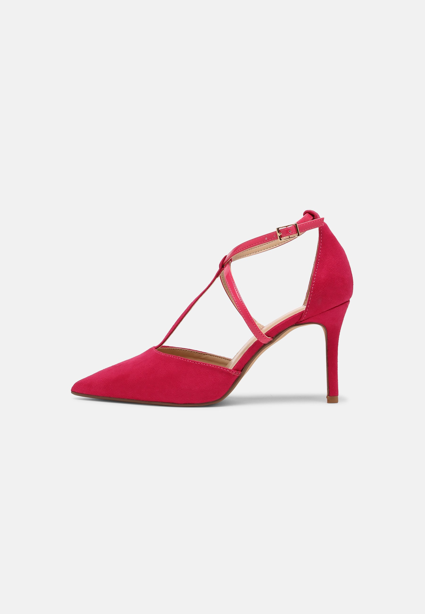 pink court shoes wide fit