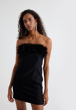 MINI STRAPLESS - Vestido de cóctel - black