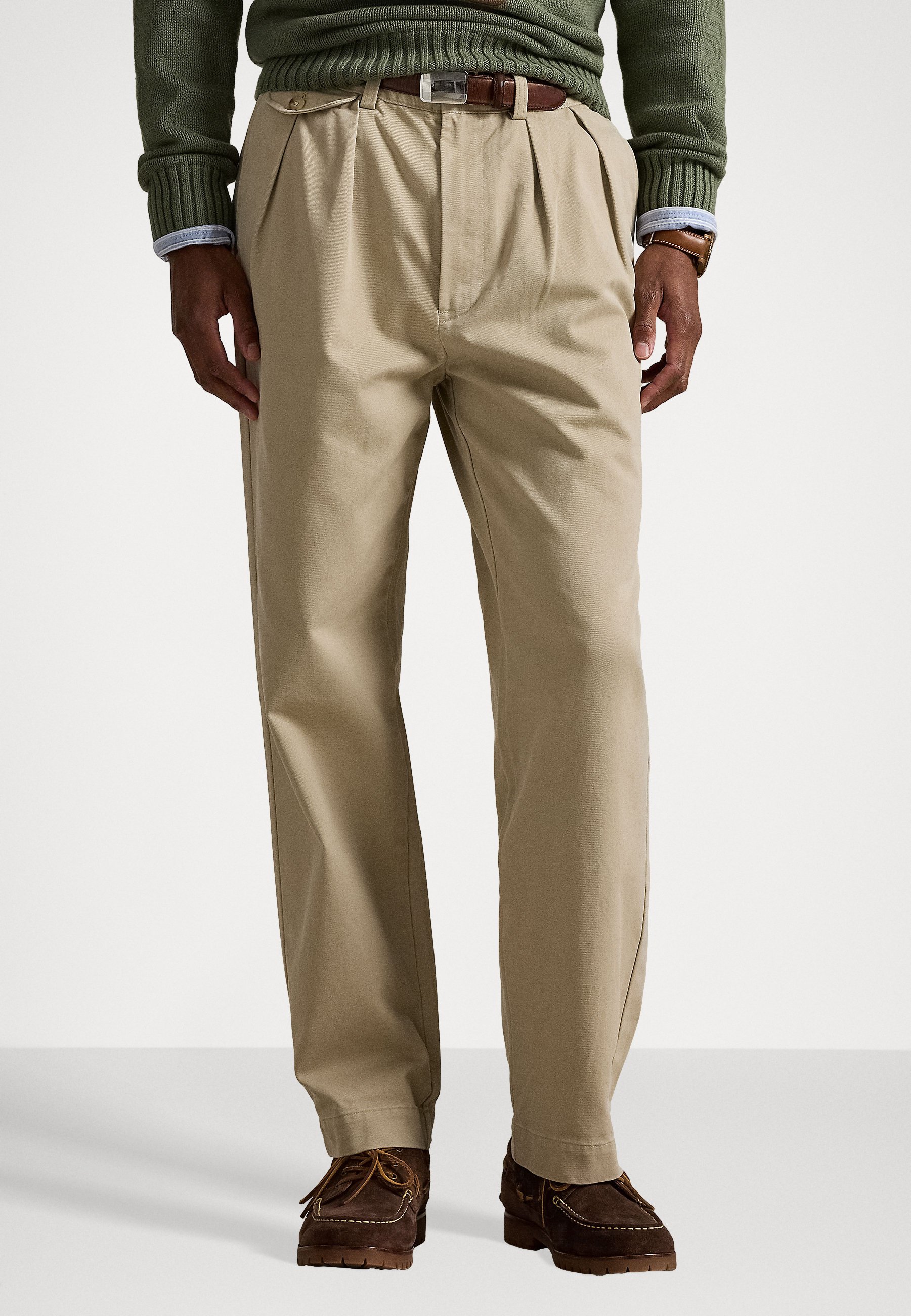 パンツ Ralph Lauren Polo Chino Pants Polo Ralph Lauren WHITMAN RELAXED FIT PLEATED CHINO PANT UNISEX