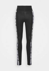 Reebok TAPE PACK LEGGING - Legingi - black